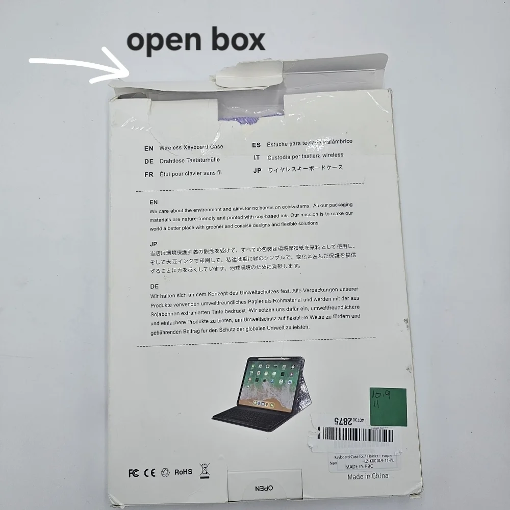 Wireless Keyboard Case for iPad Air & Pro 11